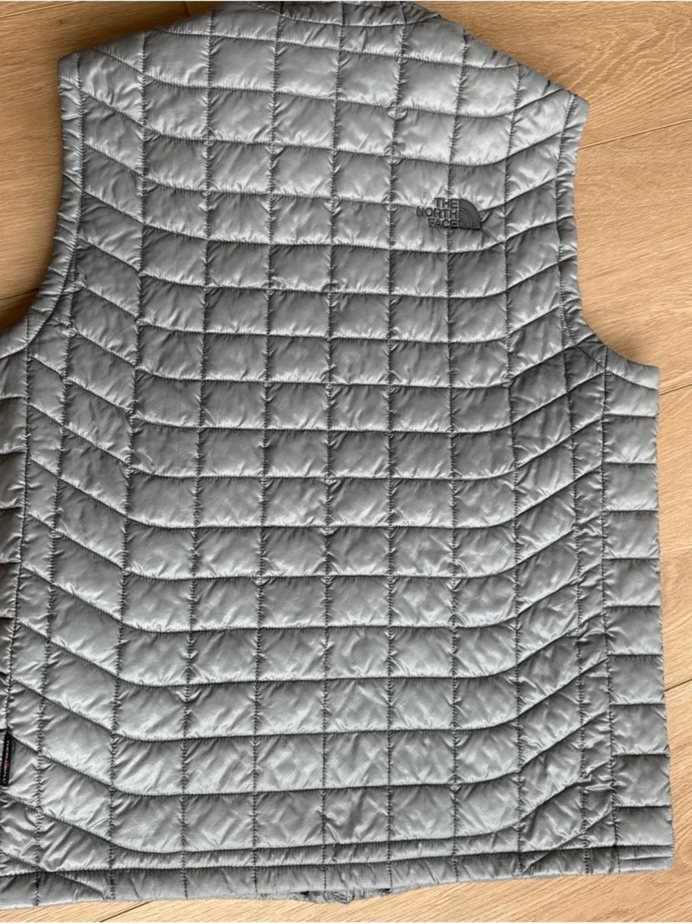 The North Face Men’s Silver Quilted Packable Vest